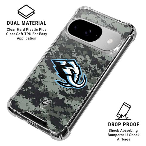 NHL Utah Mammoth DigiCamo Google Pixel 10 Clear Case